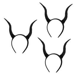 Beavorty 3 Stück Fotografie Simulation Vampir Schaf Dekoration Erwachsene Antilope Haarbänder Verwendung Frauen // Maskerade Freunde Cosplay Party Perfekte Hexendekoration Ochse Und von Beavorty
