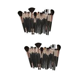 Beavorty 50 Stück Makeup Bürsten Make-up Pinsel Kosmetikpinsel Make-up-pinsel Für Frauen Puderpinsel Make-up-pinsel Für Die Frau Fräulein Concealer Pinsel von Beavorty