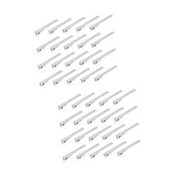 Beavorty 600 Stk Alligator-Curl-Clips Clips zum Färben von Haaren Entenzähne Clips Friseur Haare Haarspangen Haarklammer Haarnadel Krokodilklemmen Krawatte Entenschnabel-Clip Federbügel von Beavorty