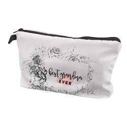 Beavorty Oma-taschengeschenke Aufbewahrungstaschen Mit Reißverschluss Kulturbeutel Kosmetiktaschen Für Den Außenbereich Reise-Make-up-Handtasche Reisetasche Polyester Fräulein Tragbar von Beavorty