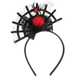 Beavorty Spinnen-stirnband Für Frauen Urlaub Stirnbänder Halloween-spinnen-kopfschmuck Haargummis Karneval Haarband Halloween-party-stirnband Haarschmuck Erwachsener Plüsch von Beavorty