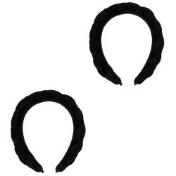 Beavorty Stirnbänder 2 Stück Zopf- Für Mädchen Haar-Accessoires Zopf-Perücke Spa-Stirnbänder Für Mädchen Breite Stirnbänder Für Frauen Haargummis Für Frauen Niedliche Stirnbänder Für von Beavorty