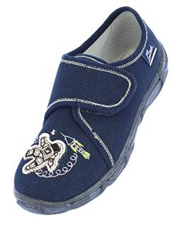 Beck Jungen Spaceman Hausschuh, Blau, 25 EU von Beck