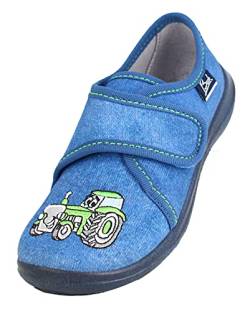 Beck Jungen Traktor Niedrige Hausschuhe, Blau, 26 EU von Beck