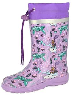 Beck Mädchen Ocean Tale Gummistiefel, Lila, 23 EU von Beck