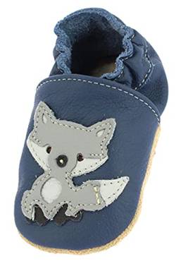 Beck Unisex Baby Blue Fox Lauflernschuh, Blau, 18 EU von Beck