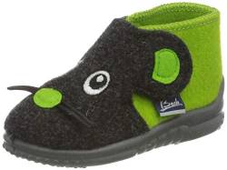 Beck Unisex Kinder Mäuschen Hausschuhe, Grün 09 Apfel, 25 EU von Beck