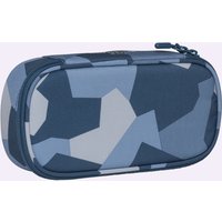 Beckmann Sport Junior Ovales Schlamperetui blue camo von Beckmann