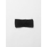 Becksöndergaard Stirnband Lina Headband Damen in Schwarz - Haarband Strick aus Woll-Mix One Size von Becksöndergaard