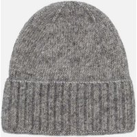 Becksöndergaard Strickmütze Damen Lenny Wintermütze flauschig - Beanie Mütze mit breitem Aufschlag aus Alpaka/Baumwolle von Becksöndergaard