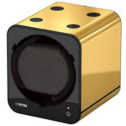 Boxy Fancy Brick Uhrenbeweger mit Netzadapter – Farbe GOLD – von Beco Technic – Modulares System - Power Sharing Technologie - Programmierbar – Qualitativ hochwertig von Beco Baby Carrier