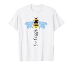 Honigbienen Bienenzüchter Biene Happy Cute Bee T-Shirt von Bee Happy