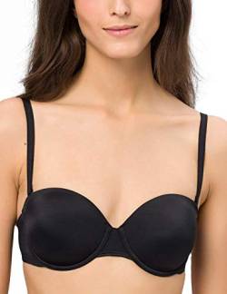 BeeDees Damen BH (Mit Bügel), Stepy Soft WDP , Gr. 80B, Schwarz (BLACK) von BeeDees