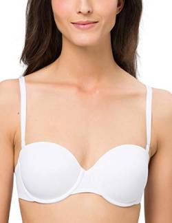 BeeDees Damen BH Stepy Soft WDP, mit Bügel, Weiß (White), Gr. 80B von BeeDees