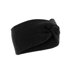 B432 Twist Knit Headband (Black) von Beechfield