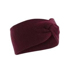 B432 Twist Knit Headband (Burgundy) von Beechfield