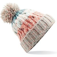 Beechfield® Bommelmütze Warme Damen Strickmütze / Wintermütze mit Bommel für Frauen Thermalband für zusätzliche Wärme von Beechfield