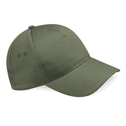 Beechfield B15 Ultimate 5 Panel Cap - Olivgrün von Beechfield