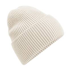 Beechfield B384R Oversized Cuffed Beanie - Oatmeal von Beechfield