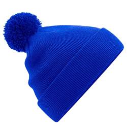 Beechfield B426B Junior Original Pom Pom Beanie - Bright Royal von Beechfield