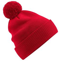 Beechfield B450N Organic Cotton Snowstar Beanie - Classic Red von Beechfield