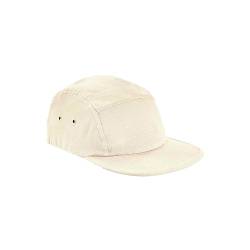 Beechfield? B654 Canvas 5 Panel Camper Cap Natur One Size von Beechfield