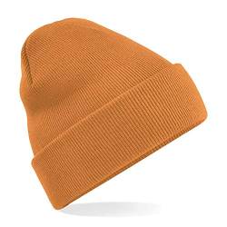 Beechfield Damen Original Cuffed Beanie Mütze, Karamell, Einheitsgröße von Beechfield