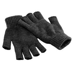 Beechfield Fingerless Gloves (L/XL, charcoal) von Beechfield