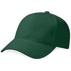 Beechfield Pro-Style Heavy Brushed Cotton Cap, waldgrün von Beechfield