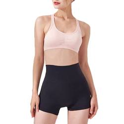 Beehsinho Damen Miederhose Figurenformend Miederpants Kurz Taille Shapewear Unterwäsche Bauchweg Unterhose Shorts Body Shaper (Schwarz, M-L) von Beehsinho