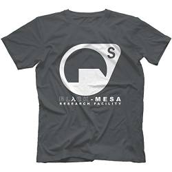 Black Mesa Research Facility T-Shirt, Kohle, Large von Bees Knees Tees