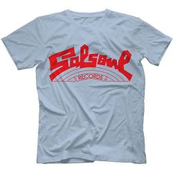 Salsoul Records T-Shirt, Hellblau, Medium von Bees Knees Tees