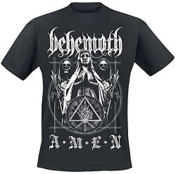 Behemoth Amen Männer T-Shirt schwarz XXL 100% Baumwolle Band-Merch, Bands von Behemoth