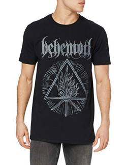 Behemoth Herren Furor Divinus T-Shirt, Schwarz, (Herstellergröße: Large) von Behemoth