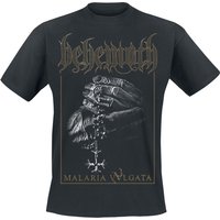 Behemoth T-Shirt - Malaria Vvlgata - S bis XXL - für Männer - Größe M - schwarz  - Lizenziertes Merchandise! von Behemoth