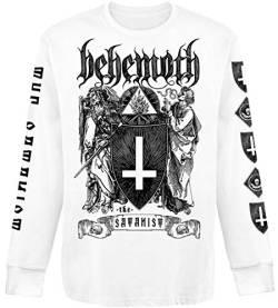 Behemoth The Satanist (White) Longsleeve XL von Behemoth