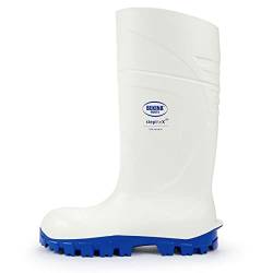 Bekina Boots PU-Stiefel StepliteX Solidgrip weiß S4 nach EN ISO:20345 S4 SRC, mit Stahlkappe weiß Größe 39 von Bekina