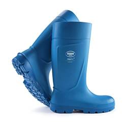 Steplite Easygrip S4 Sicherheitsstiefel für Herren und Damen mit Stahlkappe, rutschfeste Arbeitsstiefel beständig gegen chemische Reinigungsmittel, Lebensmittelindustrie, isolierend, blau EU 44 von Bekina