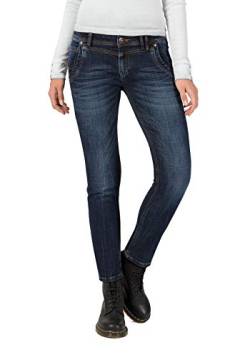 Timezone Damen Jeans Slim Nalitz Slim Fit Slim Leg (Classic Indigo Wash 3186, 27W / 32L) von Bekleidung