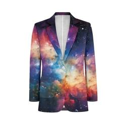 Belidome Herren Casual Anzüge Blazer Abendessen Jacken Mantel, Galaxy, M von Belidome