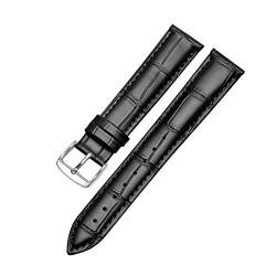 Leder Uhrenarmbänder 12mm-20mm Ersatzband für Männer und Frauen Uhren Zubehör, 12mm von Believewang