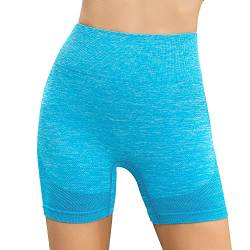 Belisy Damen Hohe Taille Scrunch Butt Kurze Sporthose Gym Yoga Workout Fitness Push up Shorts von Belisy