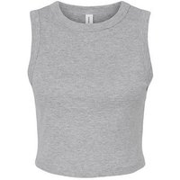 Bella + Canvas Tanktop Women´s Micro Rib Muscle Crop Tank Damen Top von Bella + Canvas