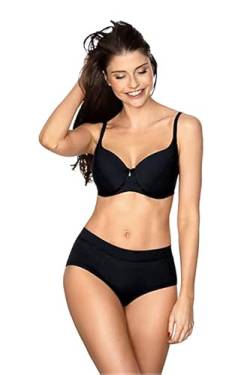 Bella Misteria BH - Thermogeformt - Glatt - Ultra Fit - Nahtlos - Gepolstert - Unterwäsche - BH - Unter Enge Blusen - Unsichtbar unter Oberteilen - Schwarz C75 von Bella Misteria