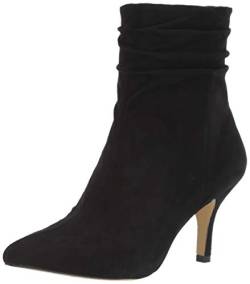 Bella Vita Women's Danielle Dress Bootie Ankle Boot, Black Suede Leather, 9.5 M US von Bella Vita