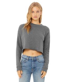 Bella + Canvas Ladies' Cropped Fleece Crew von Bella