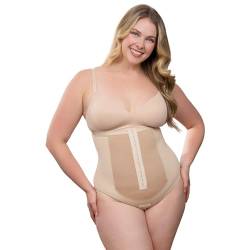 Bellefit Cheekster Kompressions-Korsett nach der Geburt, freche Shapewear - Beige - Klein von Bellefit