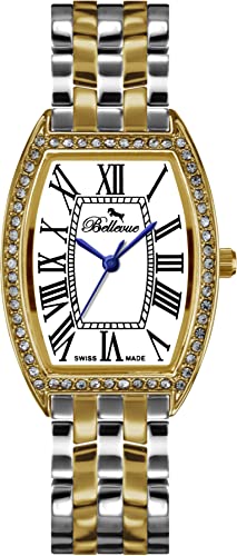 Bellevue Damen Analog-Digital Automatic Uhr mit Armband S0367512 von Bellevue