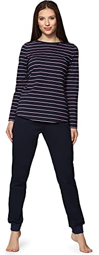 Bellivalini Damen Schlafanzug BLV50-166 (Navy Rosa, L) von Bellivalini