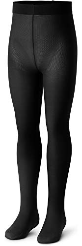 Bellivalini Kinder Strumpfhose Mikrofaser 40 DEN BLVFI1008 (Schwarz, 140/146) von Bellivalini